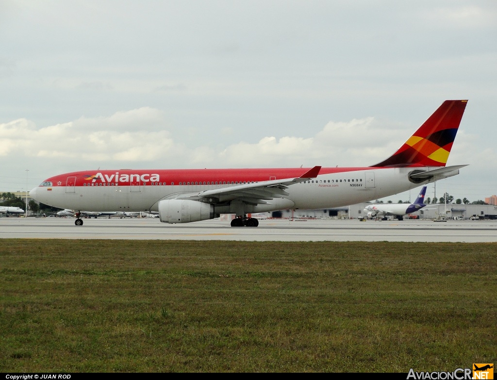 N968AV - Airbus A330-243 - Avianca Colombia