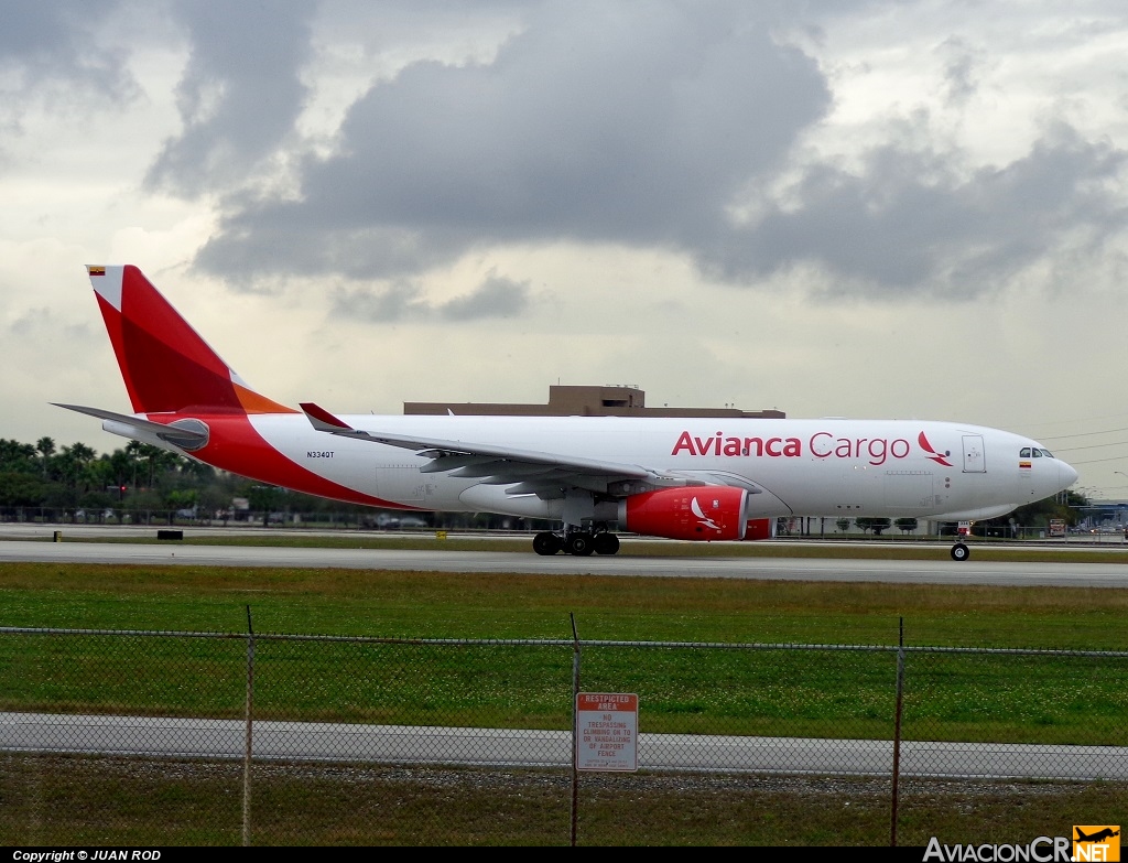 N334QT - Airbus A330-243F - Avianca Cargo