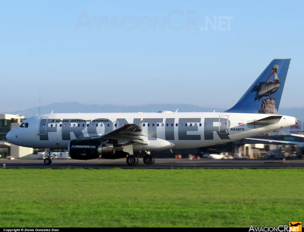 N948FR - Airbus A319-111 - Frontier Airlines