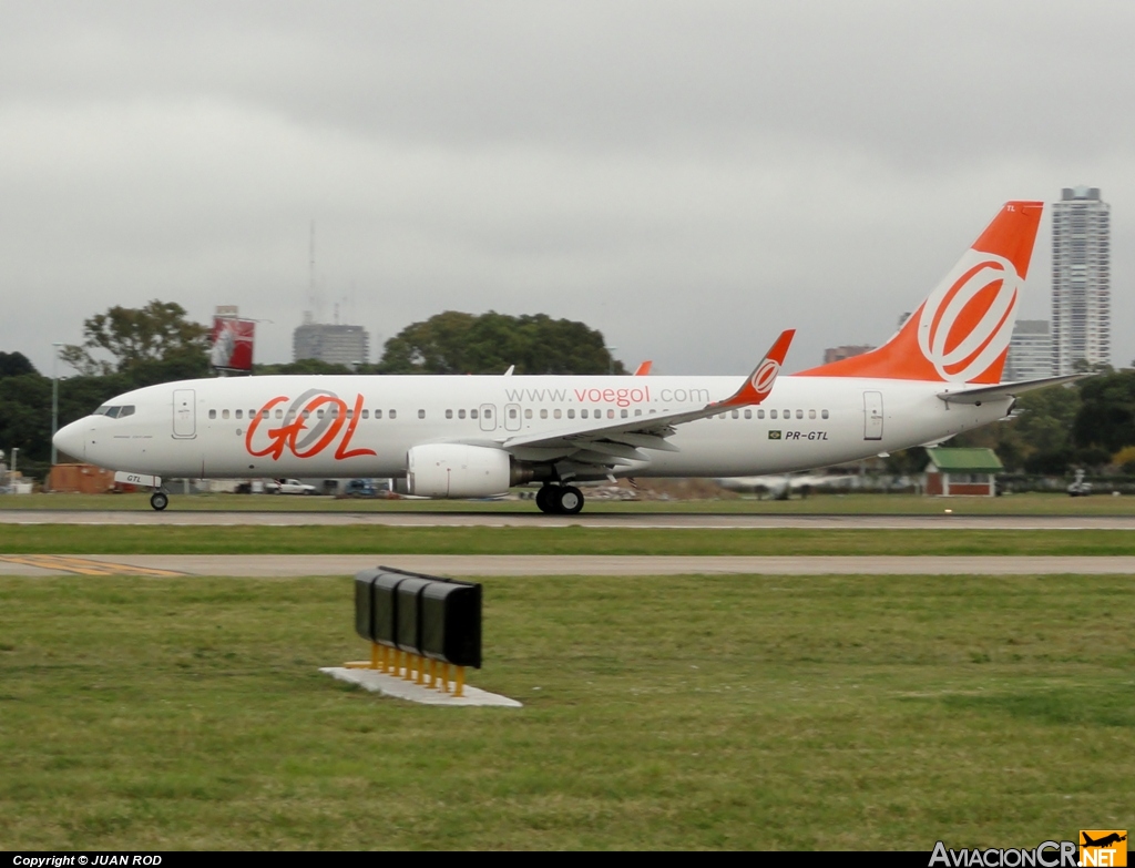 PR-GTL - Boeing 737-8EH - Gol Transportes Aereos