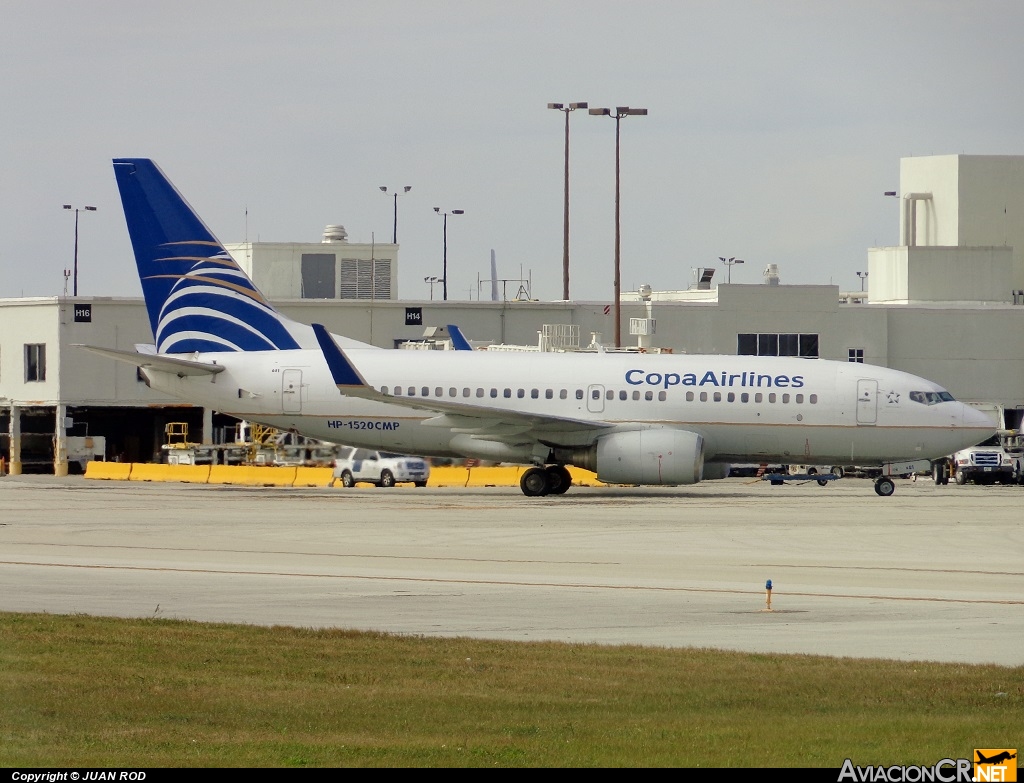 HP-1520CMP - Boeing 737-7V3 - Copa Airlines