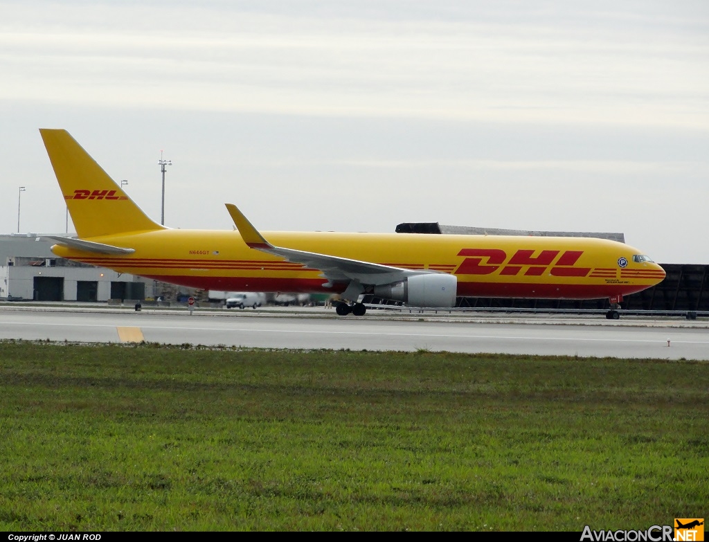 N644GT - Boeing 767-3JHF/ER (WL) - DHL (Atlas Air)