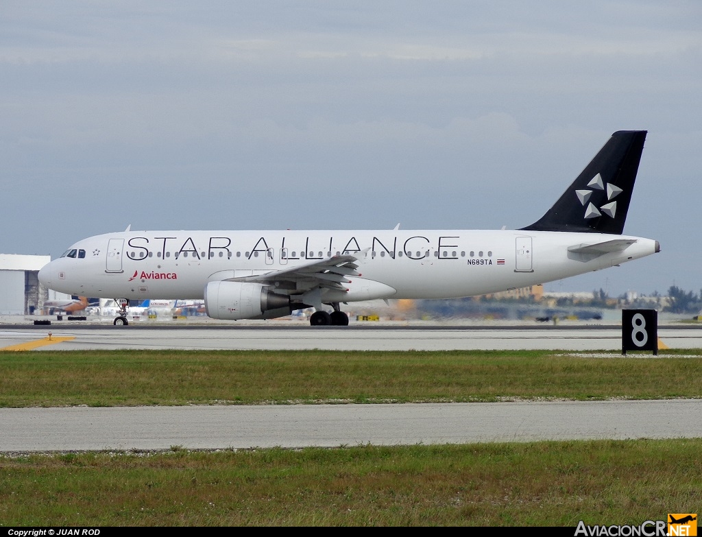 N689TA - Airbus A320-214 - TACA