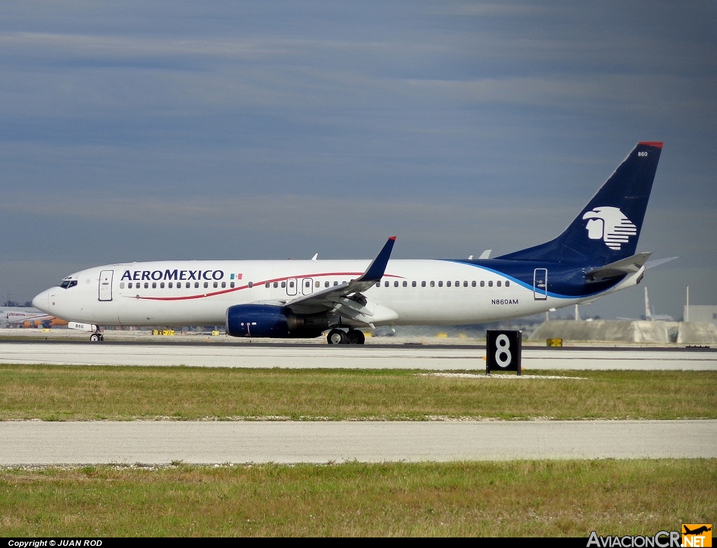 N860AM - Boeing 737-86N - Aeromexico