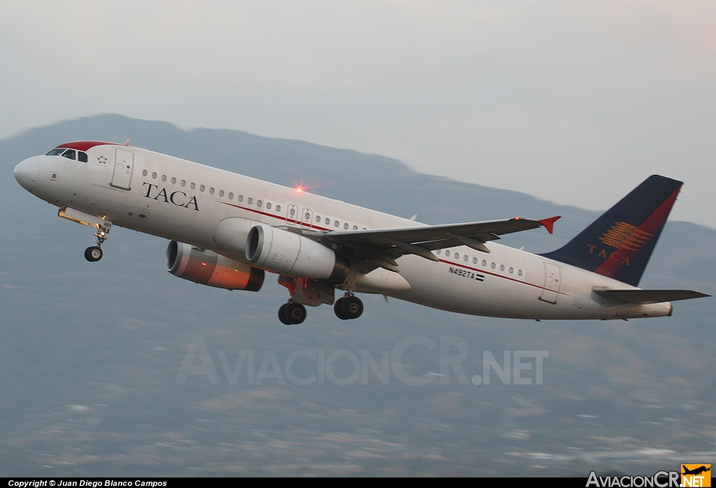 N492TA - Airbus A320-233 - TACA