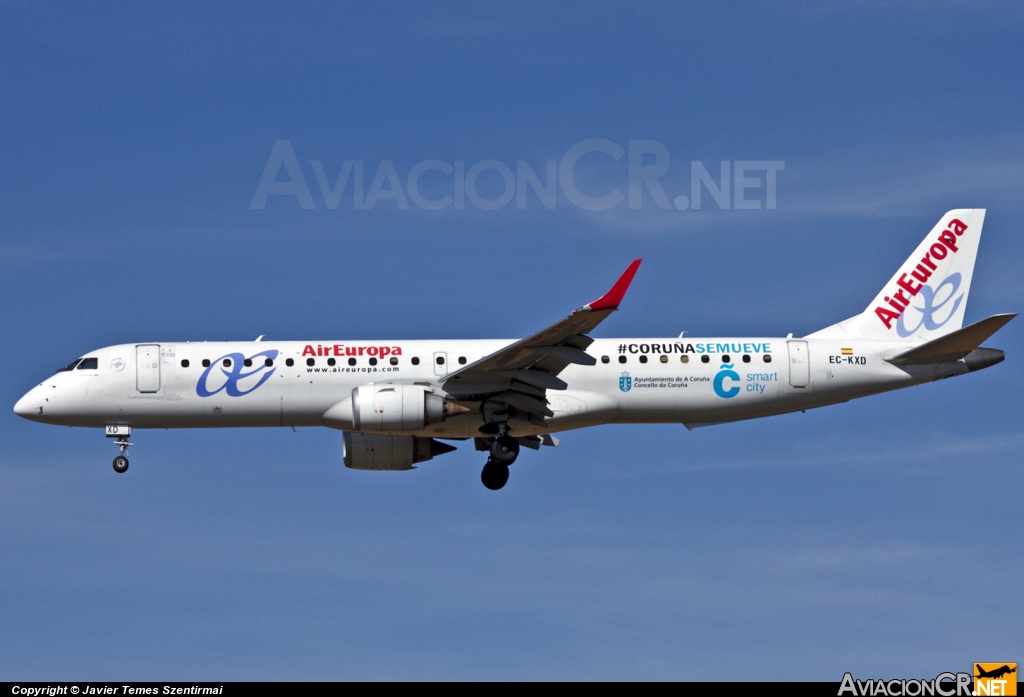 EC-KXD - Embraer 190-200LR - Air Europa