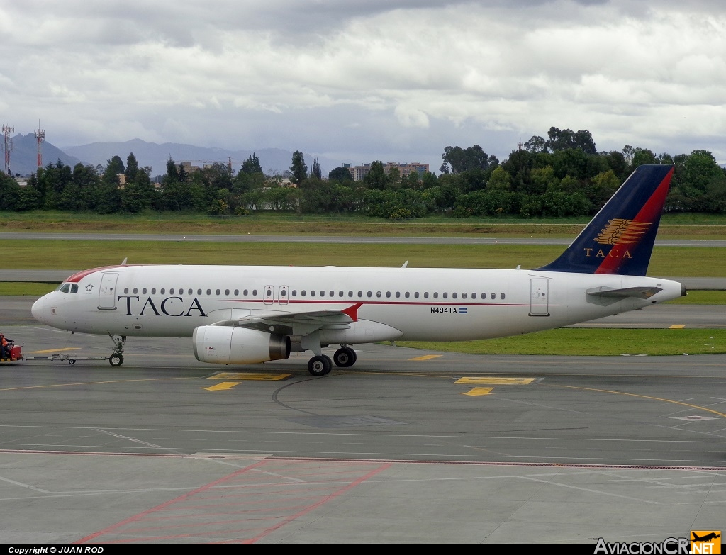 N494TA - Airbus A320-233 - TACA