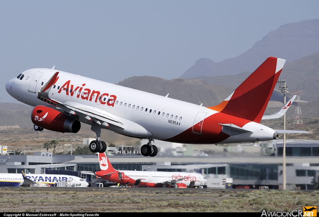 N695AV - Airbus A319-132SL - Avianca