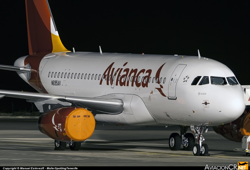 N695AV - Airbus A319-132SL - Avianca