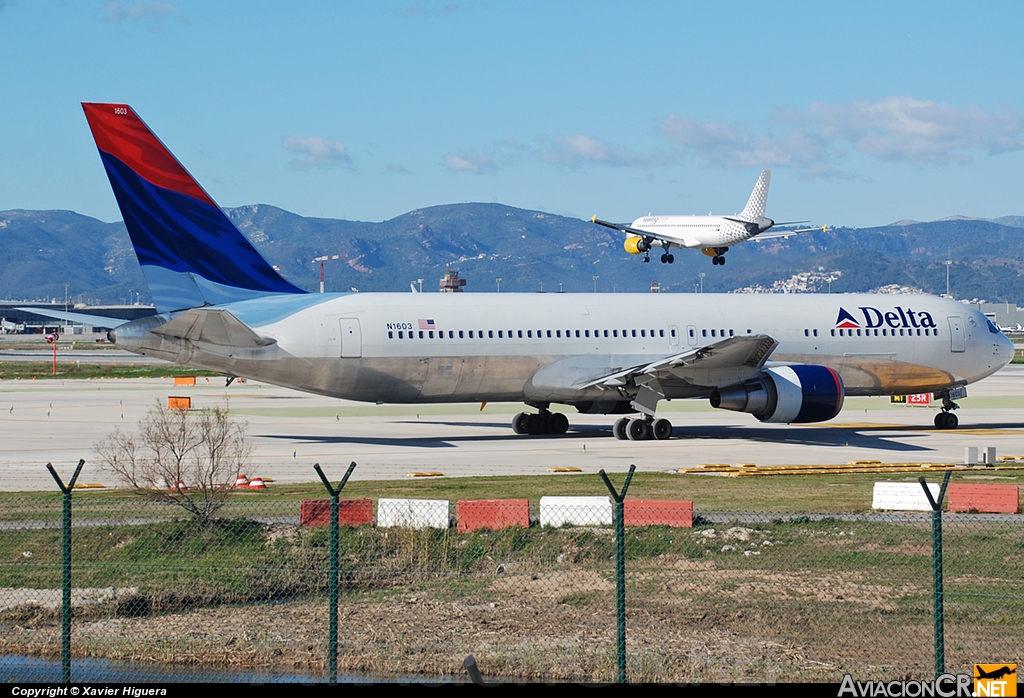 N1603 - Boeing 767-332/ER - Delta Air Lines