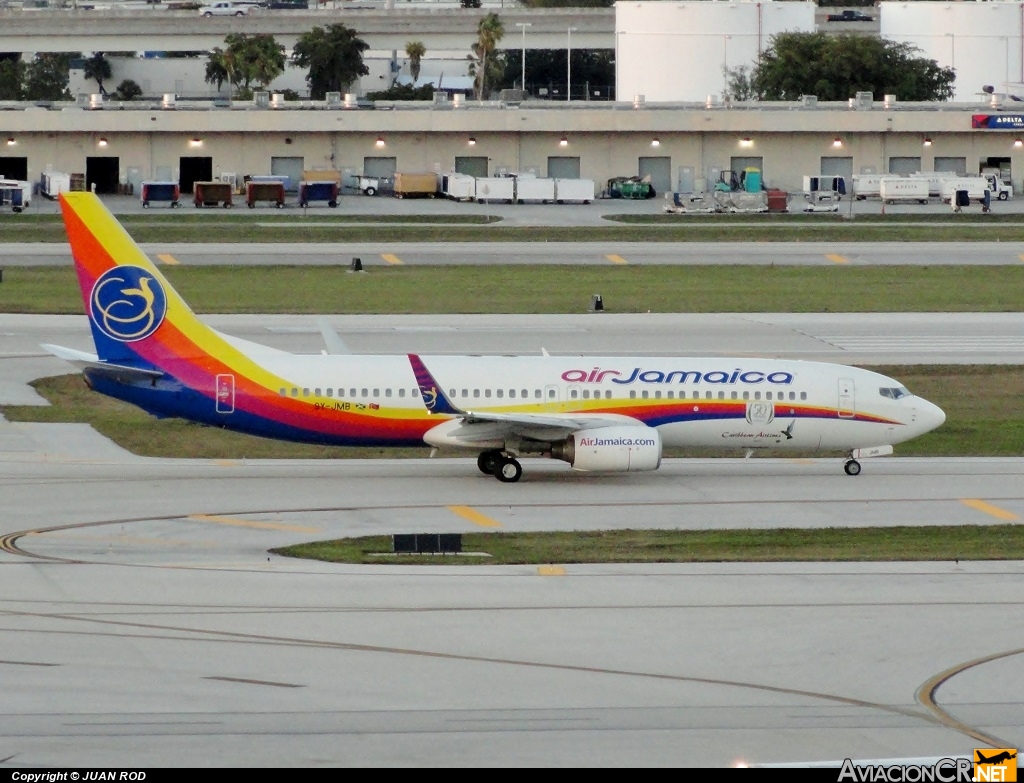 9Y-JMB - Boeing 737-8Q8 - Air Jamaica