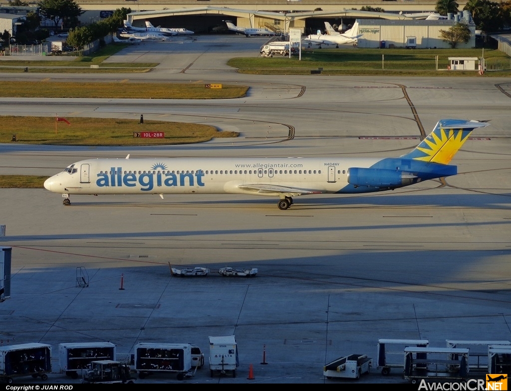 N404NV - McDonnell Douglas MD-88 - Allegiant Air