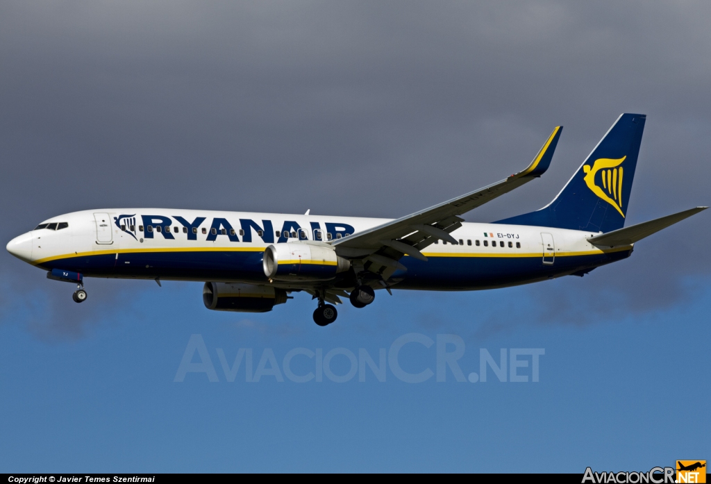 EI-DYJ - Boeing 737-8AS - Ryanair