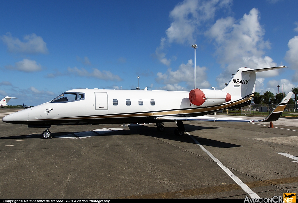 N24NV - Learjet 55 - Privado