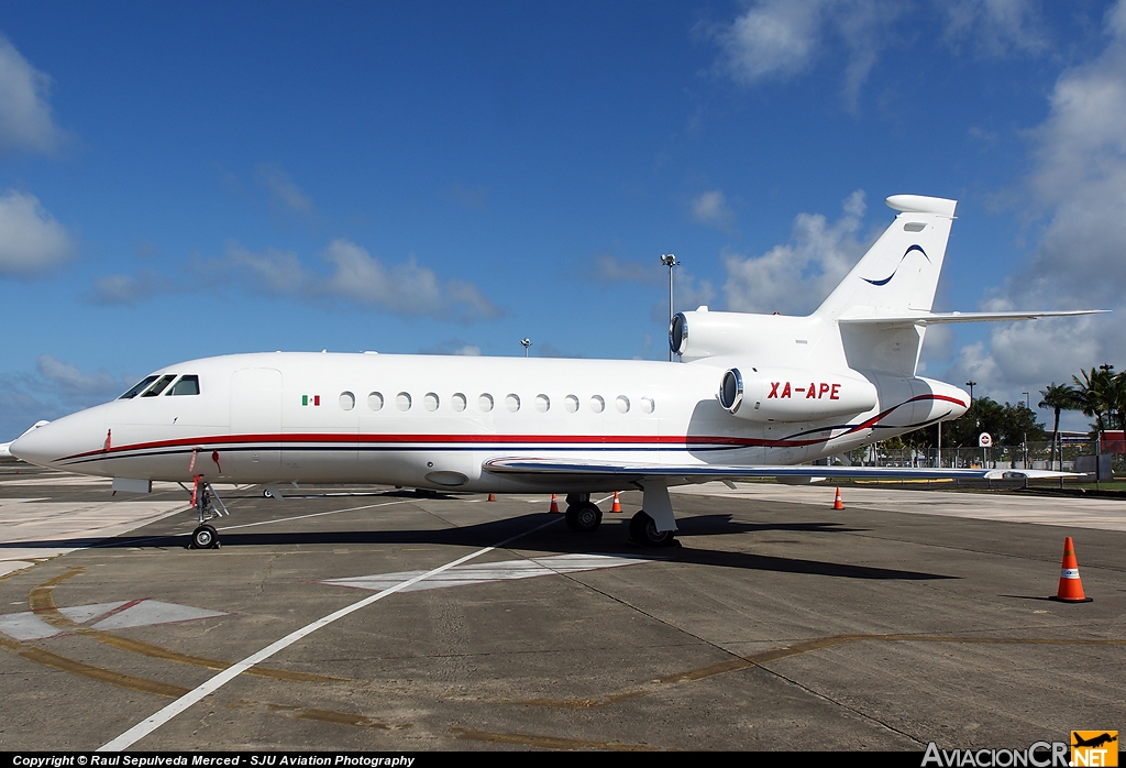 XA-APE - Dassault Falcon 900B - Privado