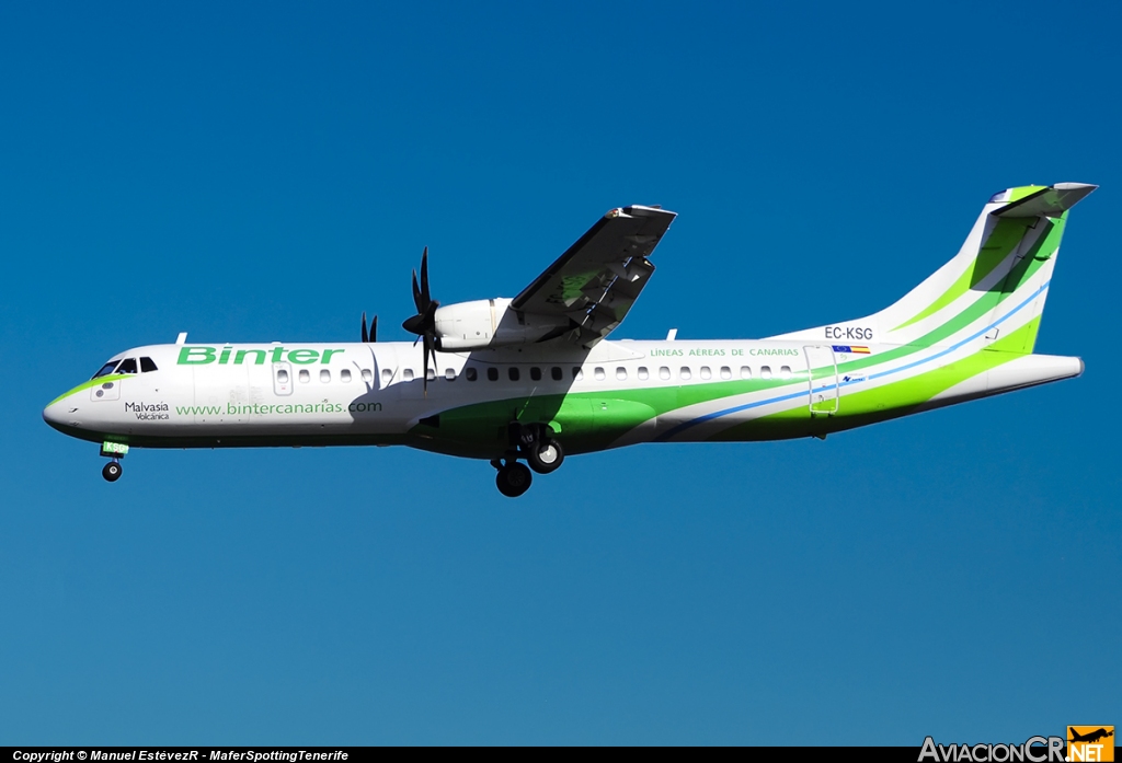 EC-KSG - ATR 72-212A - Binter Canarias