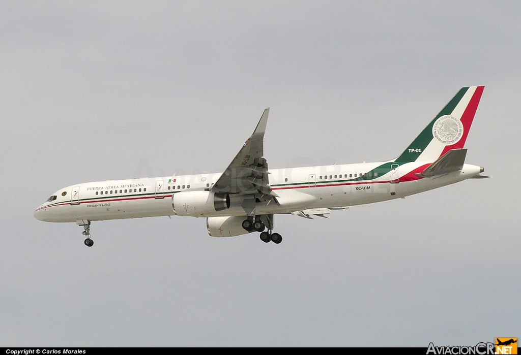 XC-UJM - Boeing 757-225 - Fuerza Aerea Mexicana FAM