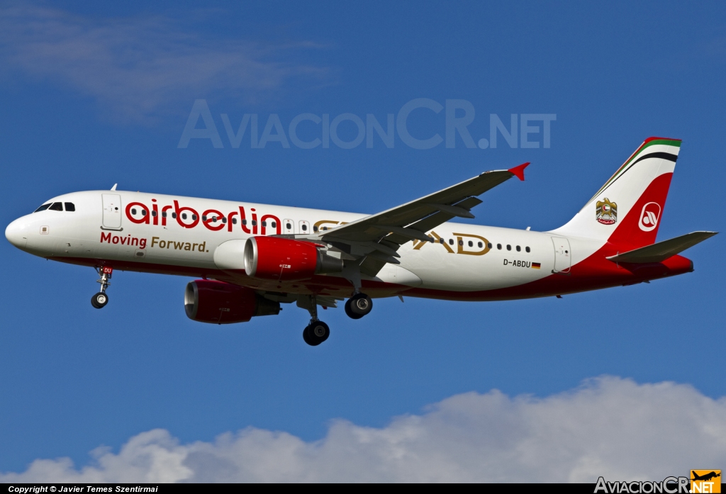 D-ABDU - Airbus A320-214 - Air Berlin