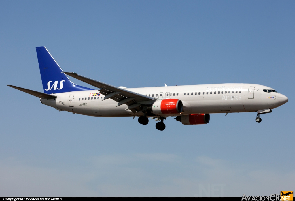 LN-RRS - Boeing 737-883 - Scandinavian Airlines (SAS)