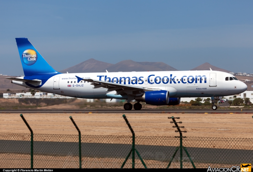 G-DHJZ - Airbus A320-214 - Thomas Cook