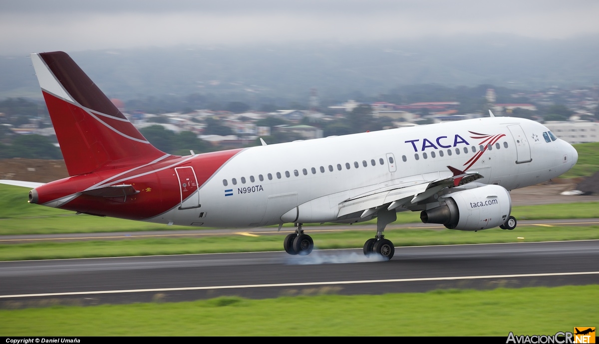 N990TA - Airbus A319-112 - TACA