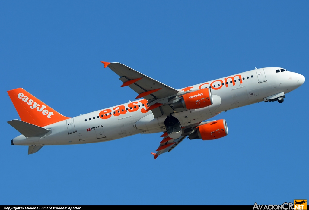 HB-JYA - Airbus A320-214 - EasyJet Switzerland