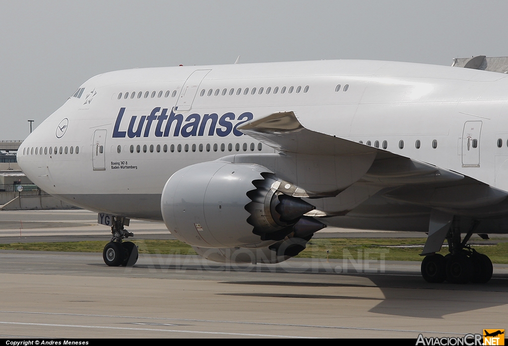 D-ABYG - Boeing 747-830 - Lufthansa