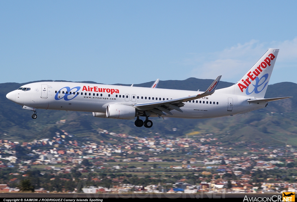 EC-LTM - Boeing 737-85P - Air Europa