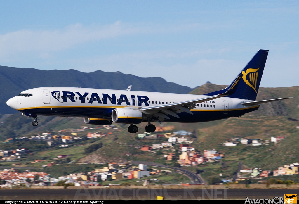 EI-EPB - Boeing 737-8AS - Ryanair