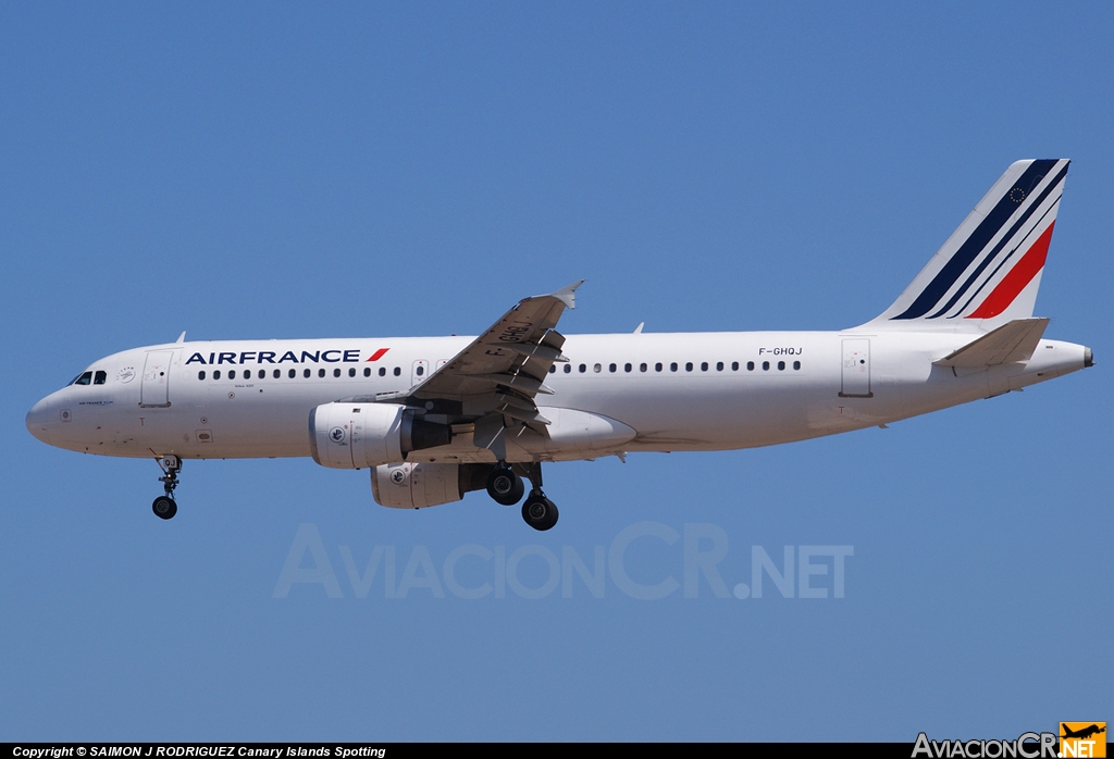 F-GHQJ - Airbus A320-232 - Air France