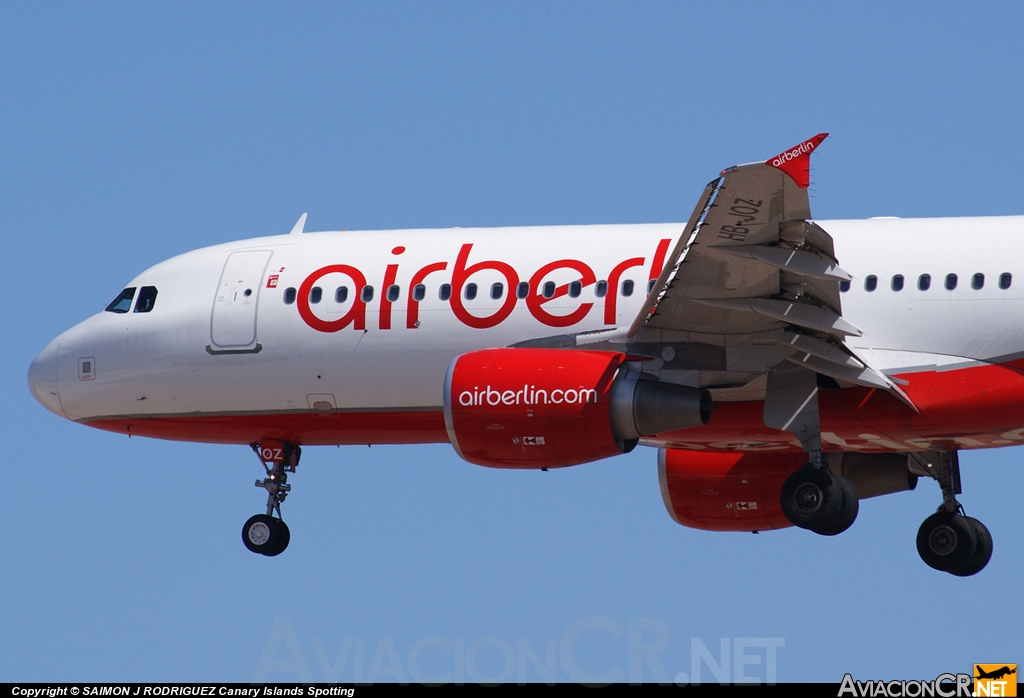 HB-JOZ - Airbus A320-214 - Air Berlin