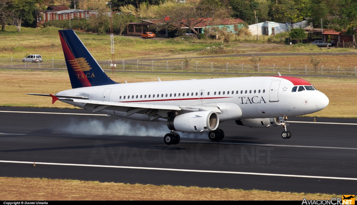 N480TA - Airbus A319-132 - TACA