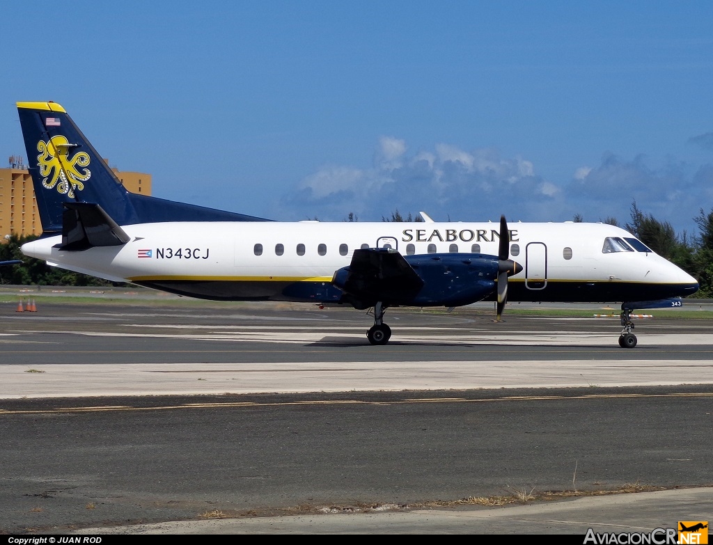 N343CJ - Saab 340B - Seaborne AIrlines