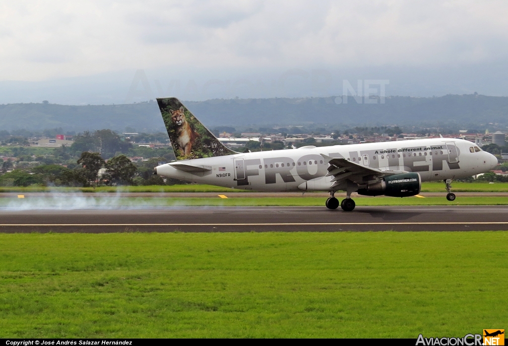 N910FR - Airbus A319-111 - Frontier Airlines