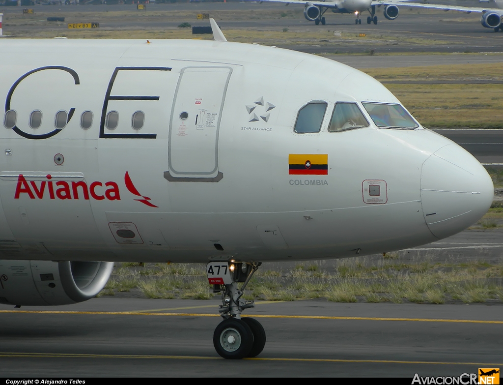 N477AV - Airbus A320-214 - Avianca