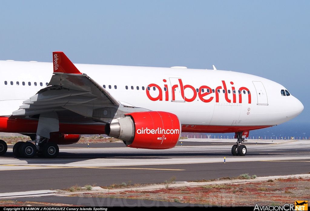 D-ABXD - Airbus A330-243 - Air Berlin