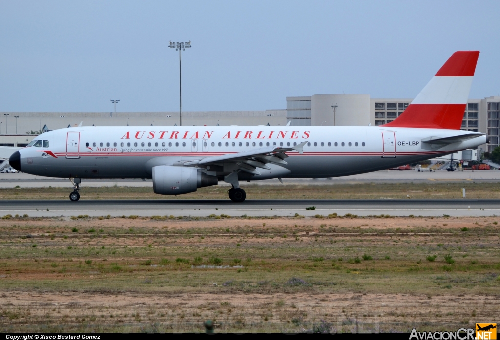 OE-LBP - Airbus A320-214 - Austrian Airlines