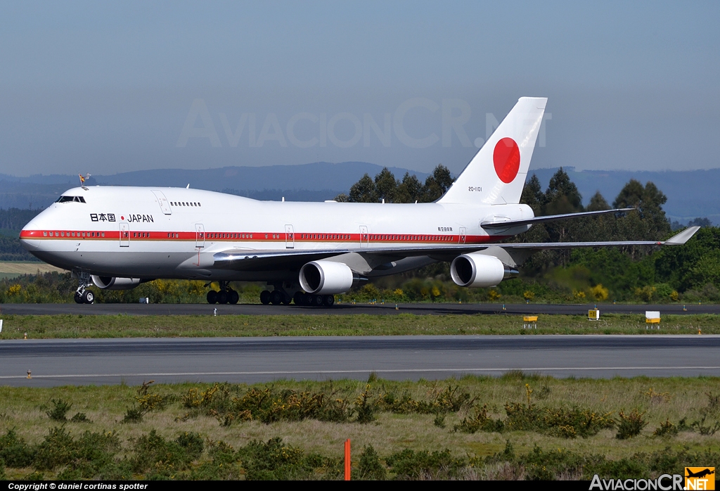 20-1101 - Boeing 747-47C - Fuerza Aerea de Japon