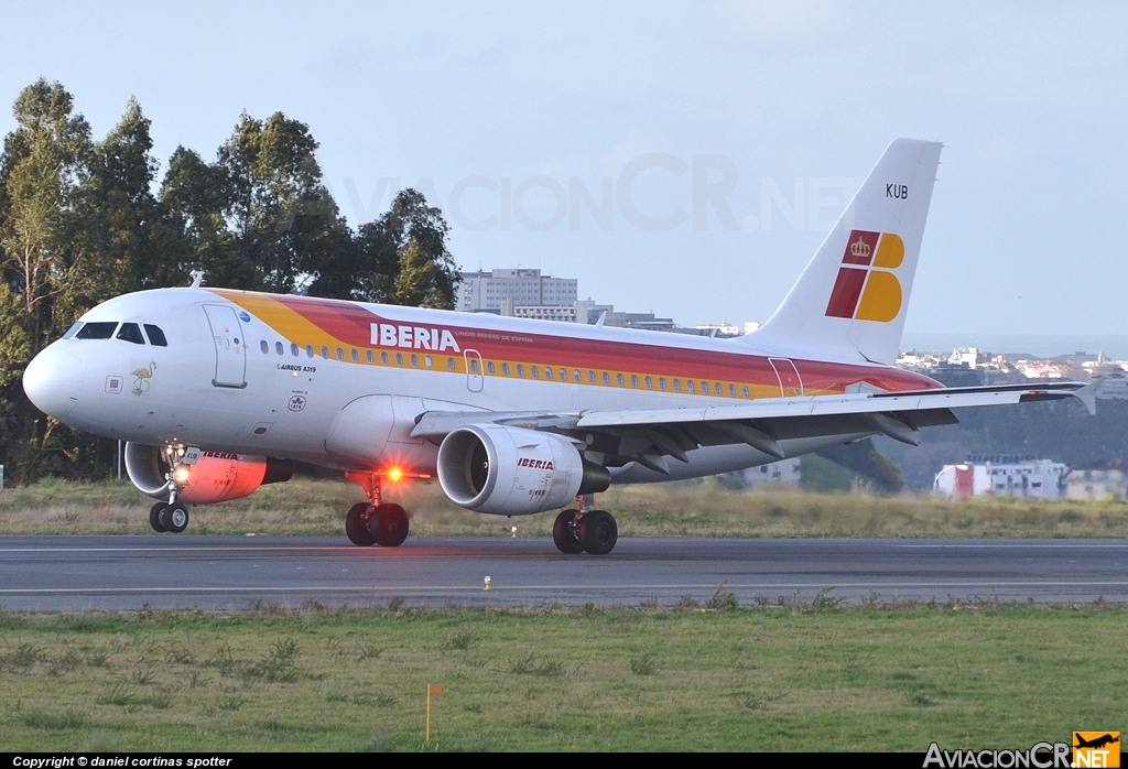 EC-KUB - Airbus A319-111 - Iberia