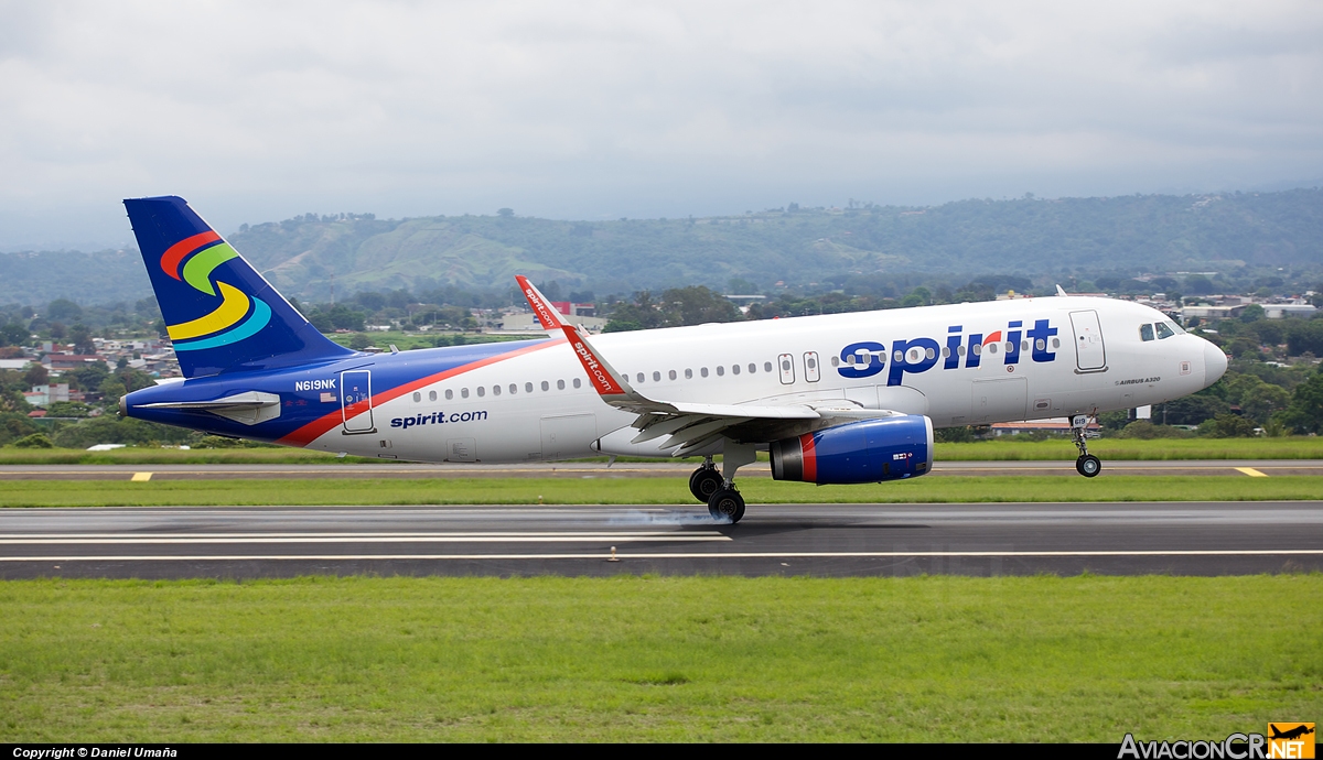 N619NK - Airbus A320-232 - Spirit Airlines