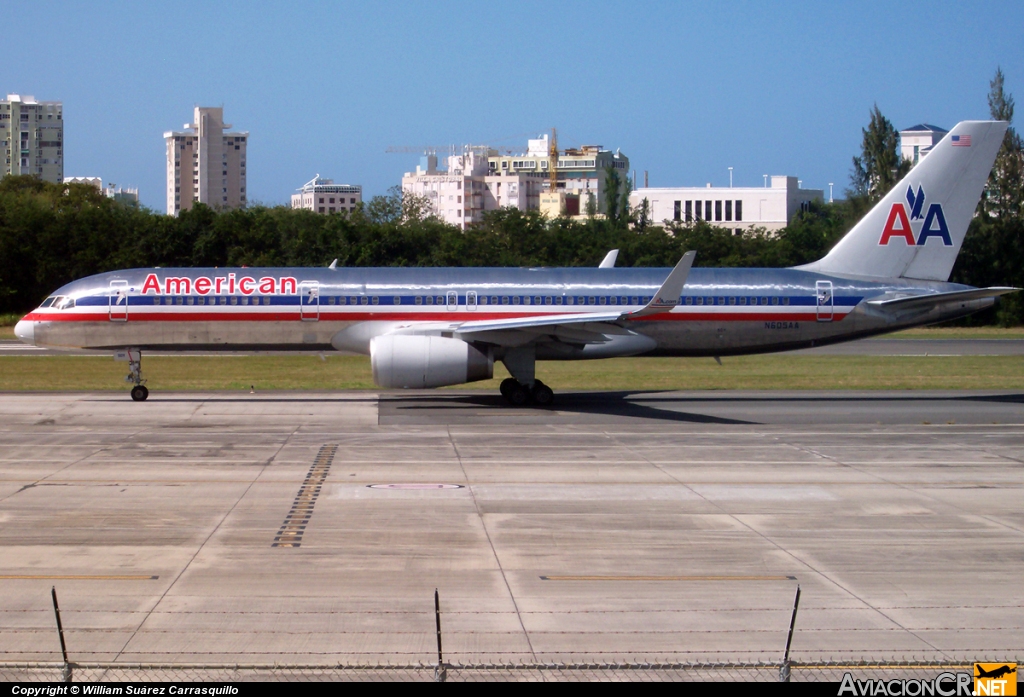 N605AA - Boeing 757-223 - American Airlines