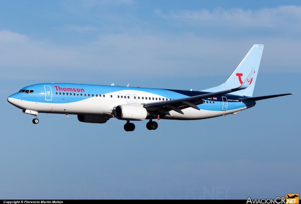 G-TAWJ - Boeing 737-8K5 - Thomson Airways