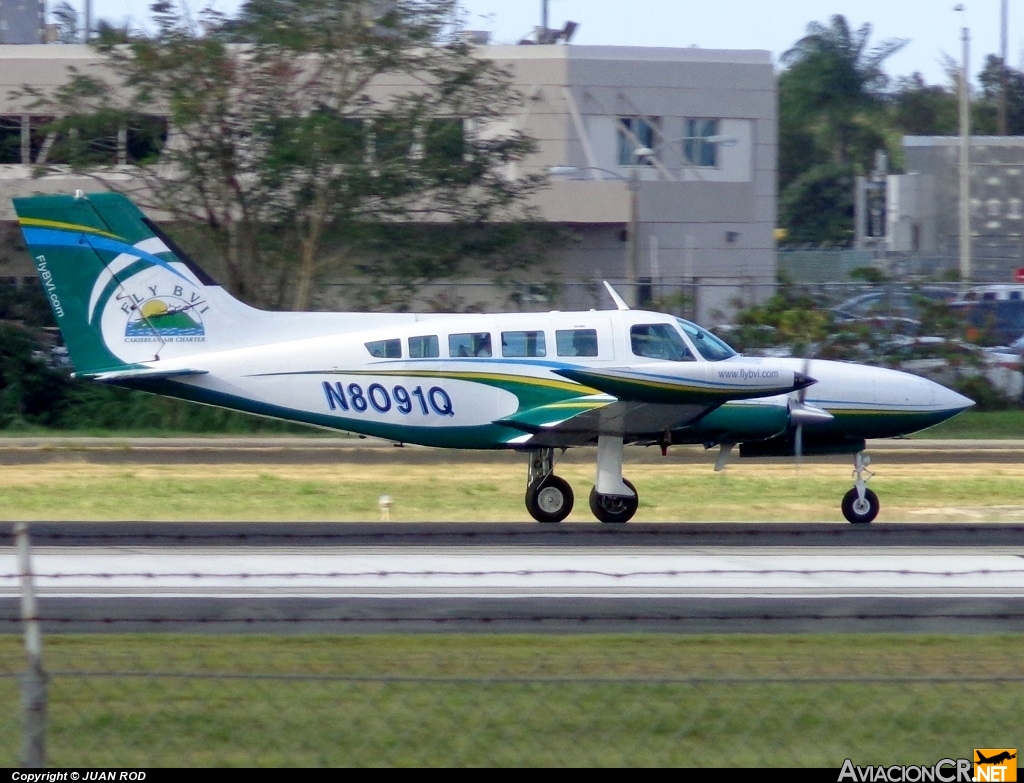 N8091Q - Cessna 402B - Fly BVI