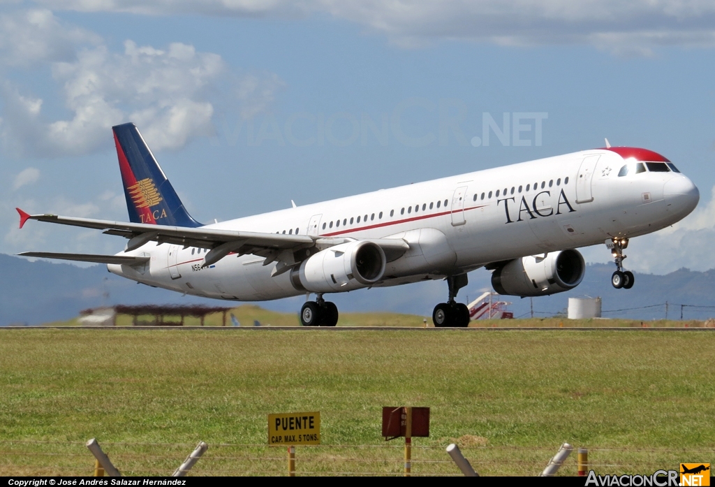 N564TA - Airbus A321-231 - TACA