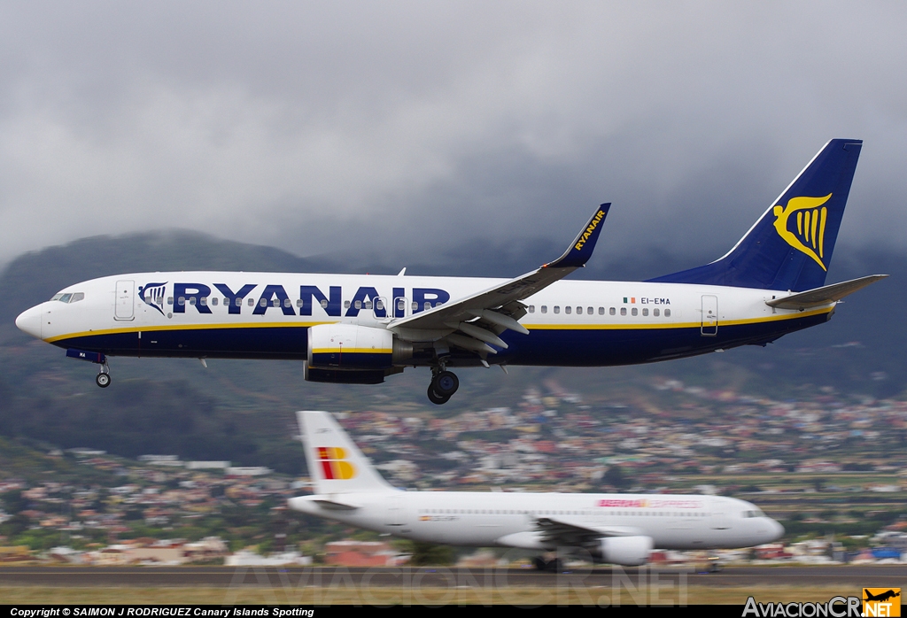 EI-EMA - Boeing 737-8AS - Ryanair