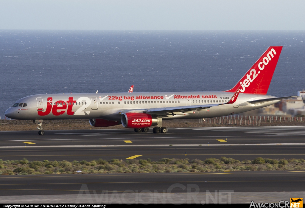 G-LSAB - Boeing 757-27B - Jet2 (Channel Express)