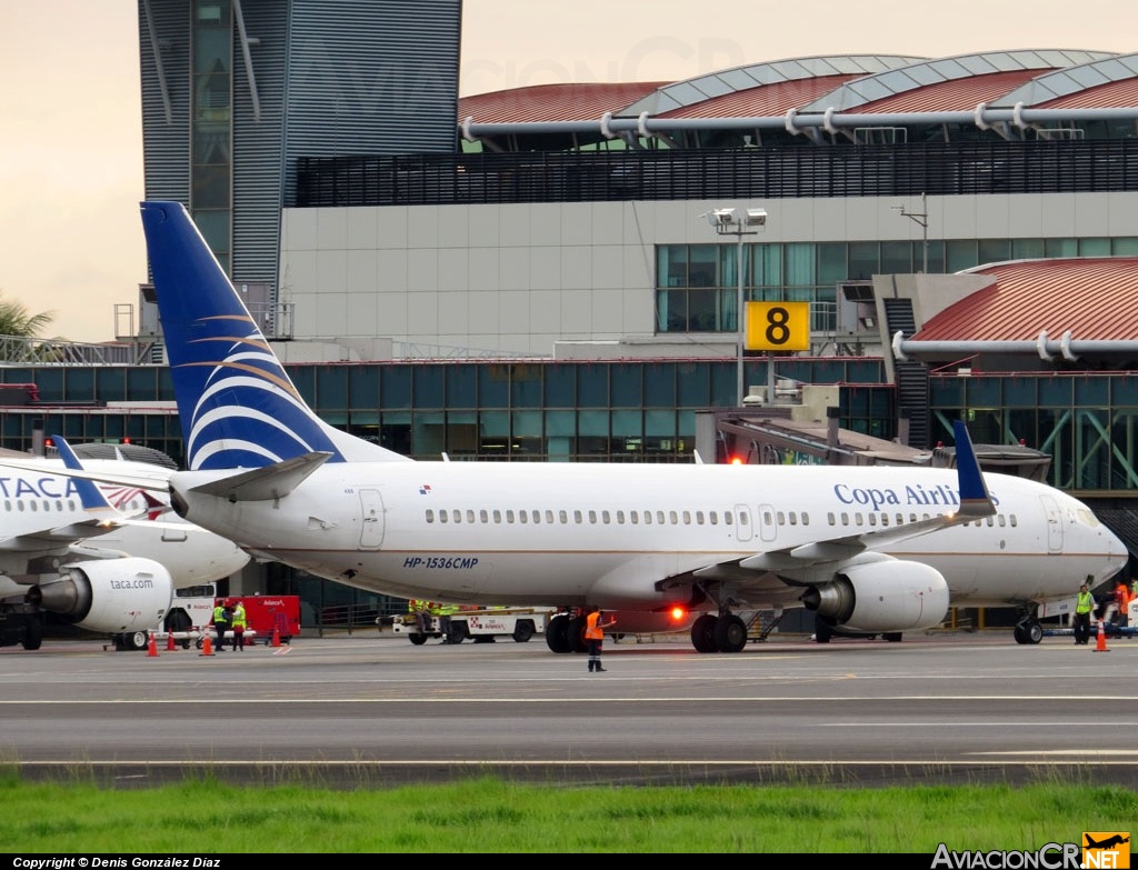 HP-1536CMP - Boeing 737-8V3 - Copa Airlines