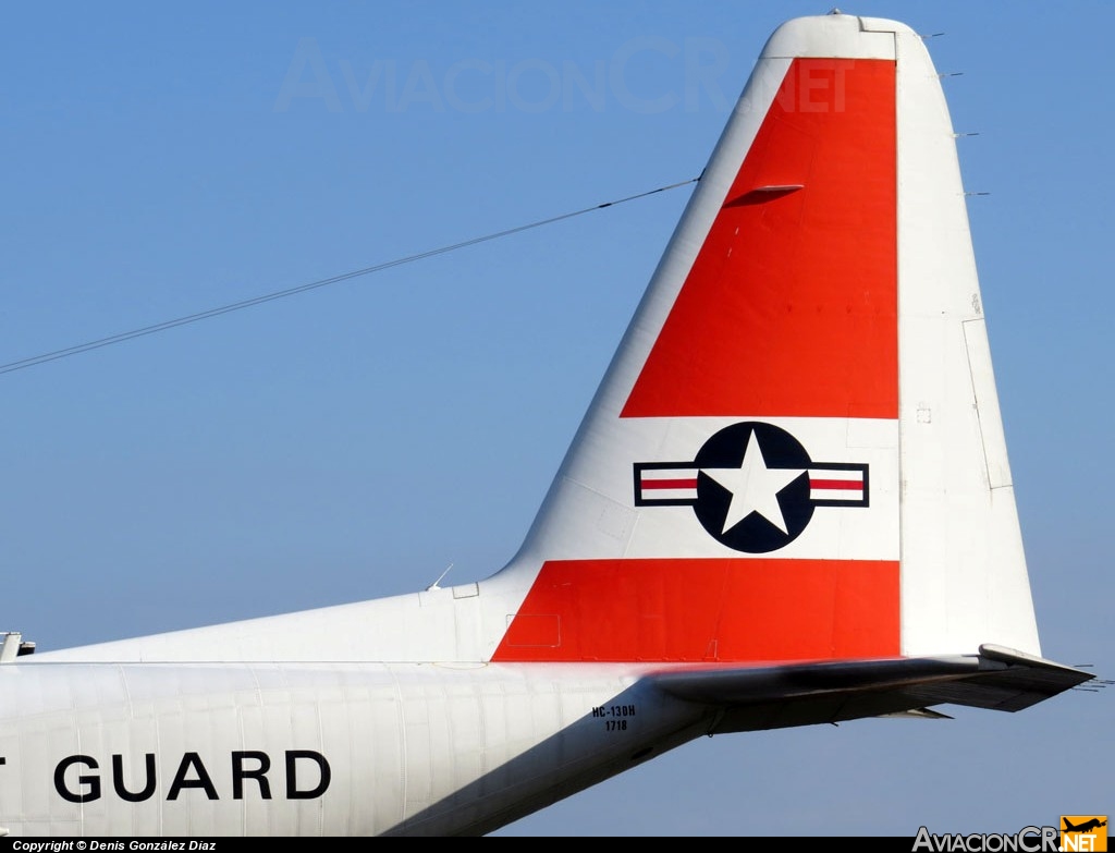 1718 - Lockheed HC-130H Hercules (L-382) - U. S. Coast Guard