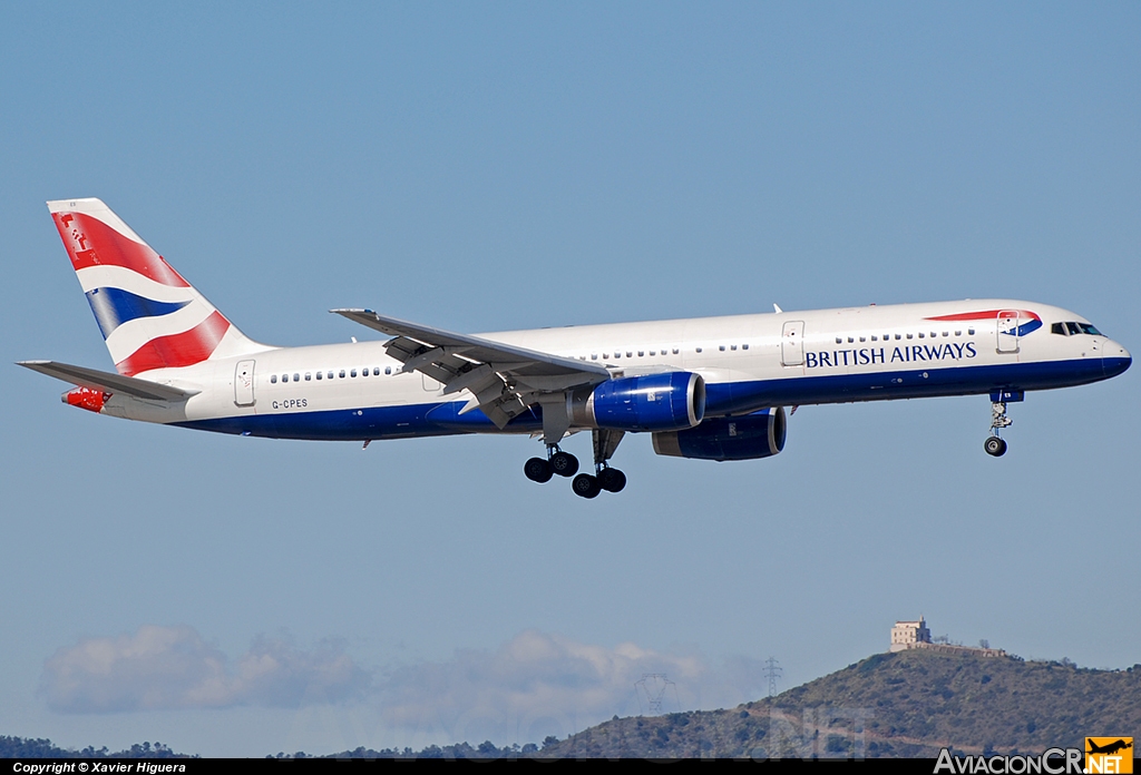 G-CPES - Boeing 757-236 - British Airways