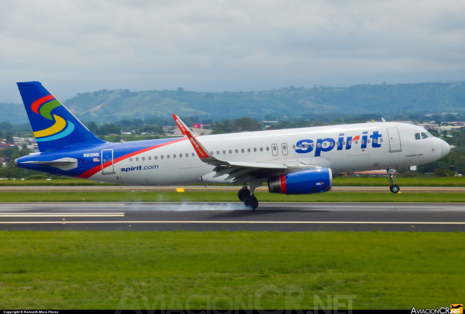 N619NK - Airbus A320-232 - Spirit Airlines